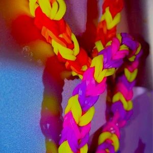 Cute bracelet rubber ban 🎉🌈